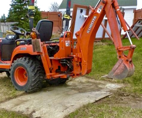 kubota bx backhoe attachment